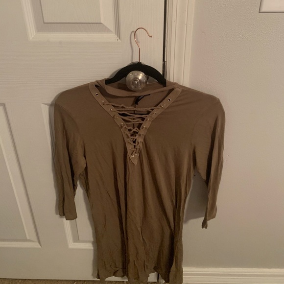 Forever21 Army Green mini dress - Picture 1 of 3